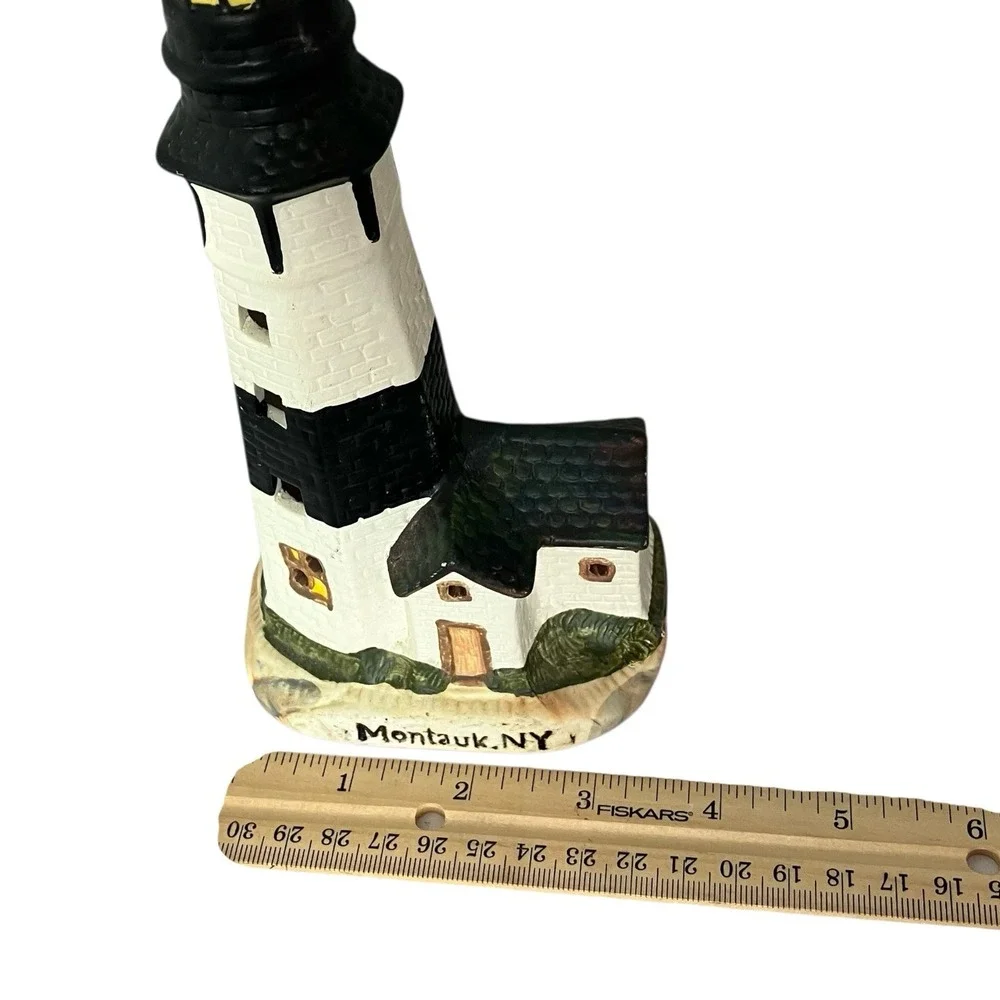 Montauk New York Ceramic Lighthouse Collectible‎ 7
